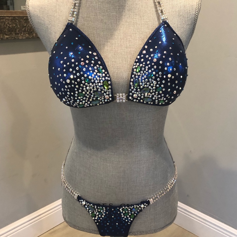 Competition bikini - rhinestone and sequin